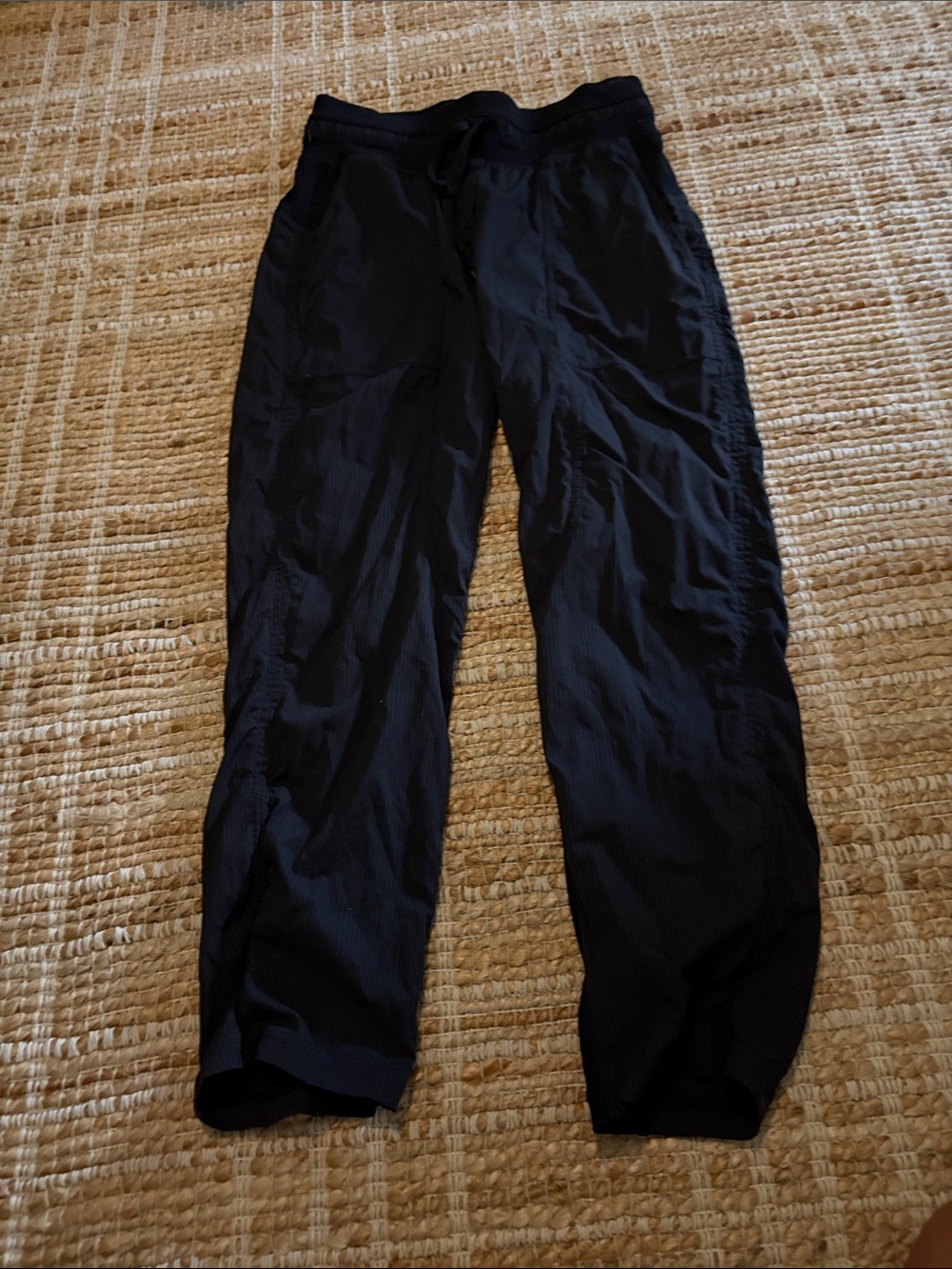 Women’s Black Casual Drawstring Pants